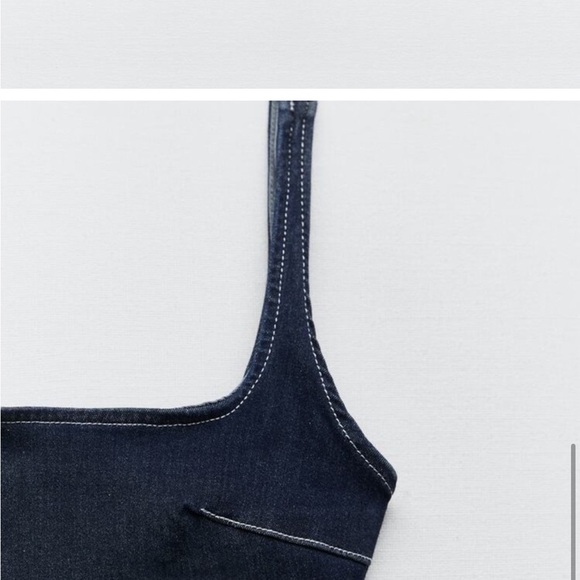 NWT Zara Dark Blue Bra size L - Picture 6 of 11